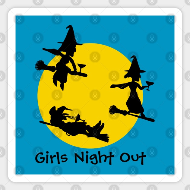 Girls Night Out Magnet by HolidayBug